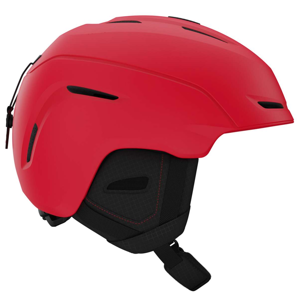 Giro Junior's Neo MIPS Helmet 2023 - A matte black helmet with a white Giro logo on the front and a sleek, aerodynamic design.