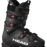 Head Formula 110 Ski Boots 2023 - Black ski boots with red accents and buckles, featuring a Formula logo on the side.