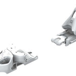 Tyrolia Junior 4.5 Ski Binding - 2023 model with a sleek black and silver design, featuring a prominent "Junior" logo on the top plate.