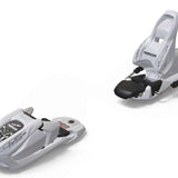 Tyrolia Junior 4.5 Ski Binding - White plastic binding with black straps and silver screws.