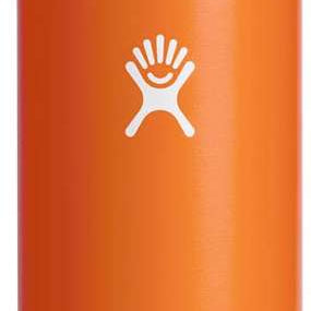 Hydro Flask 24oz Standard Mouth Water Bottle - A water bottle with a screw-on lid and a narrow opening for drinking.