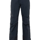 The 686 GLCR Gore-Tex GT Pant has a navy blue color with black accents and a zippered pocket on the side.