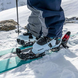 Marker Duke PT 12 Ski Binding - 2022 model with black plastic buckles and silver metal hardware.