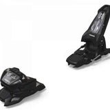 Marker Griffon 13 ID Ski Bindings 2023 - Black bindings with silver hardware and a clear plastic cover on top.