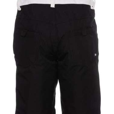 The 686 Junior's Nasa Exploration Insulated Bib Pant 2022 has a predominantly black color scheme with white accents and adjustable straps.