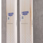 Armada Women's Trace 88 Skis 2022 - White skis with a diamond pattern on the tip and tail, featuring a blue Armada logo.