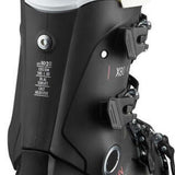 Salomon Women's S-Pro HV X80 GW Ski Boots 2022 - Black ski boots with white trim and red accents.