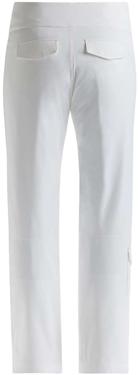 Nils Ladies Addison 3.0 Pant Tall 2022-2023 - White pants with two back pockets and a small pocket on the right thigh.
