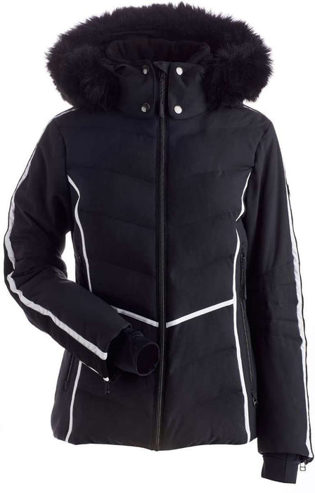 Nils Ladies Courchevel Faux Fur Insulated Jacket 2022-2023 — Ski