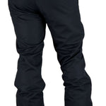 Obermeyer Keystone Shell Pants 2021-2022 - Black snow pants with a zippered pocket on the right thigh and elastic waistband.