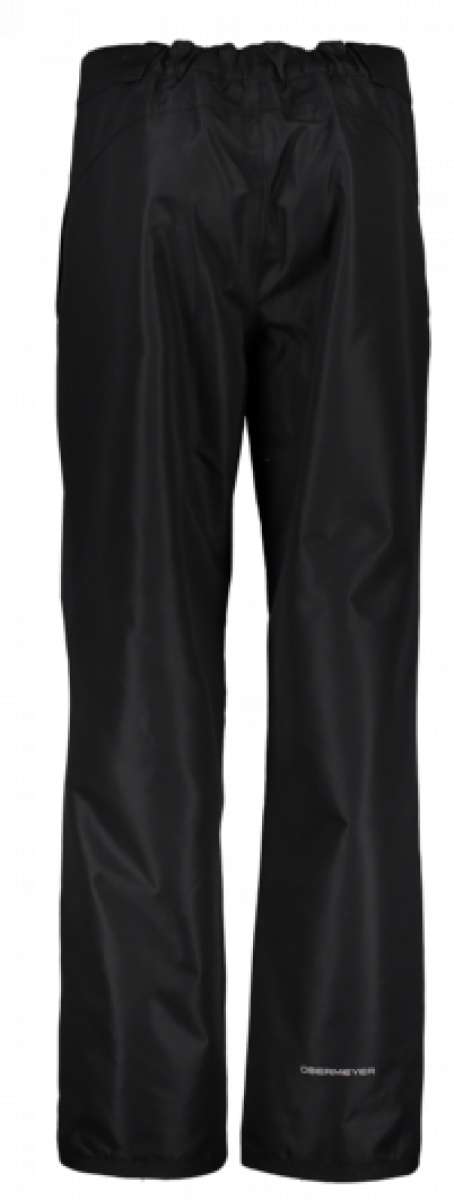 Obermeyer Keystone Shell Pants 2021-2022 - Black pants with a subtle white logo on the left leg.