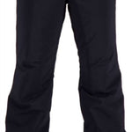 Obermeyer Women's Sugarbush Insulated Pants Tall 2022-2023 - Black insulated ski pants with a tall length and zippered pockets.