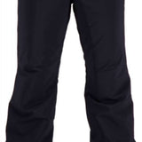 Obermeyer Women's Sugarbush Insulated Pants Tall 2022-2023 - Black insulated ski pants with a tall length and zippered pockets.