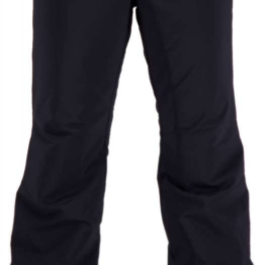 Obermeyer Women's Sugarbush Insulated Pants Tall 2022-2023 - Black insulated ski pants with a tall length and zippered pockets.