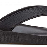 Olukai Koko'o Sandals 2022 - A pair of black sandals with a woven strap design and a small logo on the side.