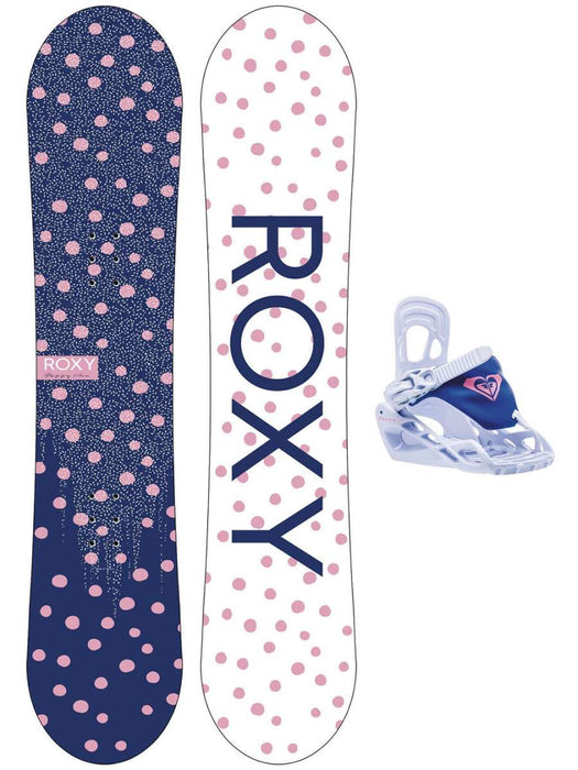 Roxy Kids Poppy Snowboard Package 2021-2022