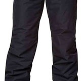 Rossignol Rapide Insulated Pant 2022-2023 - Black insulated ski pants with zippered pockets and adjustable cuffs.