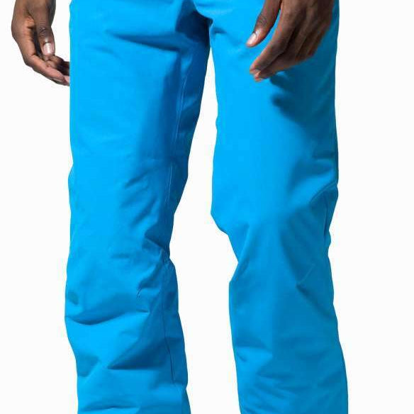 Rossignol Rapide Insulated Pant 2022-2023 - Black insulated ski pants with a zippered pocket on the side of one leg.