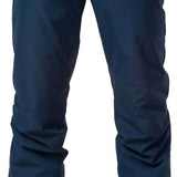 Rossignol Rapide Insulated Pant 2022-2023 - Dark blue snow pants with zippered pockets and adjustable cuffs.