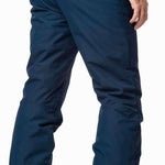 Rossignol Rapide Insulated Pant 2022-2023 - Dark blue insulated ski pants with a zippered pocket on the side of one leg.
