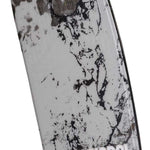 Rossignol Blackops Escaper 94 Flat Ski 2022 - A black and white ski with a marbled pattern on its top surface.
