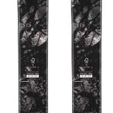 Rossignol Blackops Escaper 94 Flat Ski 2022 - A black and white ski with a marbled pattern on top, featuring a distinctive Rossignol logo at the tip.