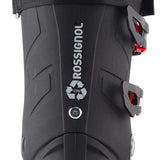 Rossignol Speed 120 HV Ski Boots 2024 - Black ski boots with red accents and a white logo on the side.