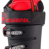 Rossignol - Speed 120 HV Ski Boots 2024 are black with red accents and a textured pattern on the side.