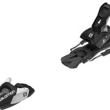Salomon Junior's L7 GW Ski Binding - A black ski binding with a white logo on top and silver metal hardware.