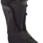 Salomon S/Lab MTN Ski Boots 2024 - Black ski boots with a textured pattern on the tongue and laces.