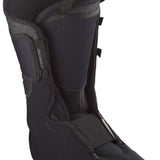Salomon S/Lab MTN Ski Boots 2024 - Black ski boots with a textured pattern on the tongue and laces.
