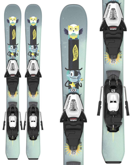 Salomon T1 XS System Ski With C5 Ski Bindings 2024