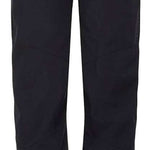 Spyder Ladies Amour GORE-TEX Infinium Pant 2023 - Black pants with silver zippers on front pockets and belt loops.