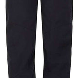 Spyder Ladies Amour GORE-TEX Infinium Pant 2023 - Black pants with silver zippers on front pockets and belt loops.