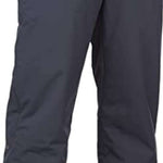 Spyder Men's Mesa Insulated Pants 2021 - Dark gray pants with a black belt and silver buckle.