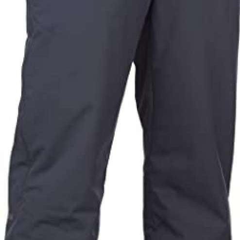 Spyder Men's Mesa Insulated Pants 2021 - Dark gray pants with a black belt and silver buckle.