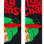 Stance Lucky Charms Crew Cut Kids Socks - A pair of socks featuring a colorful design with the iconic Lucky Charms leprechaun and marshmallows.