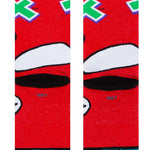 Stance Trix Crew Cut Kids Socks - Red socks with green and white "Trix" logo on top.