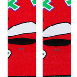 Stance Trix Crew Cut Kids Socks - Red socks with green and white "Trix" logo on top.