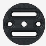 Union Universal Disk Set V2 2023 - Black plastic disk with four holes and a circular center hole, featuring embossed text "UNION" at top.