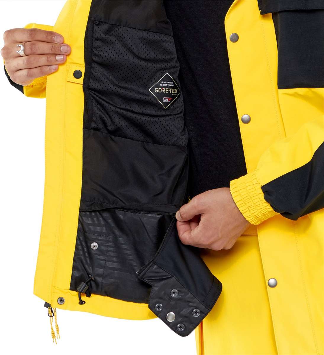 VOLCOM イエロー スノーボードジャケット　longo ゴアテックス Volcom Longo GORE-TEX Jacket - Men's | evo