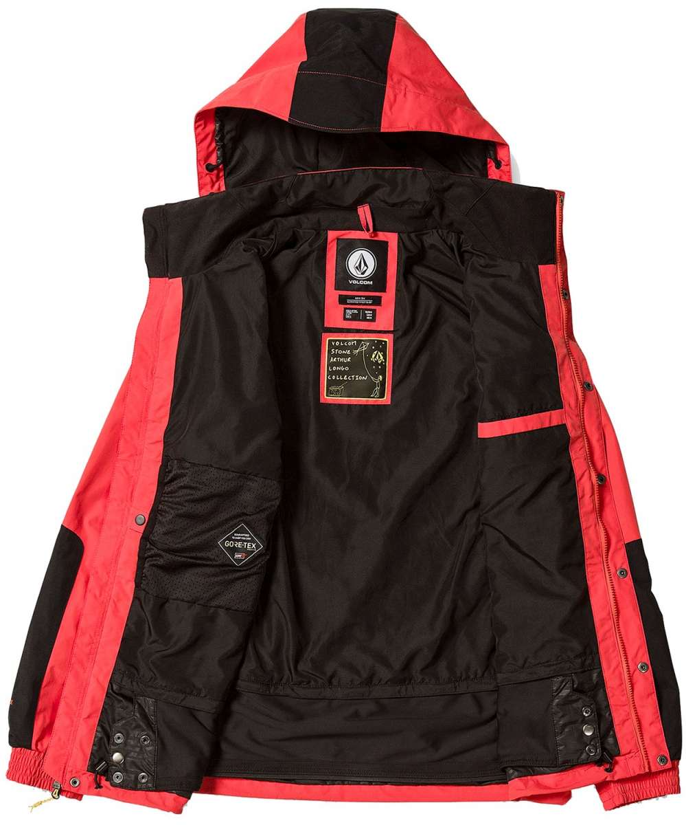 VOLCOM L GORE-TEX JACKET M RED 赤 Dua Insulated Gore-Tex Jacket - Red | Volcom Europe