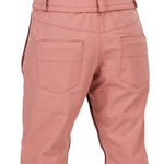 Volcom Women's Swift Bib Overall Pant 2024 - Black bib with black and white geometric patterned accents on the side pockets, straps, and leg cuffs.