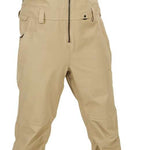 Volcom Women's Swift Bib Overall Pant - Black bib with white logo on left thigh and black straps over shoulders.