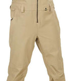 Volcom Women's Swift Bib Overall Pant - Black bib with white logo on left thigh and black straps over shoulders.