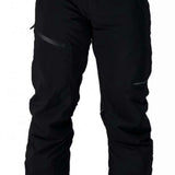 Obermeyer Force Insulated Pant 2022 - Black insulated ski pants with zippered pockets and adjustable cuffs.