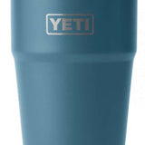 Yeti Rambler 26 oz. Straw Cup - A stainless steel tumbler with a straw and lid, featuring a brushed finish.