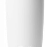 Yeti Rambler 20 oz. Tumbler with Magslider Lid - A stainless steel tumbler with a clear lid and silver handle on top.