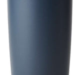 Yeti Rambler 20 oz. Tumbler with Magslider Lid - A stainless steel tumbler with a silver lid and a sliding closure mechanism.