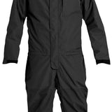 Beast Shell Suit - Black snowsuit with a high collar, zippered chest pocket and two front pockets.